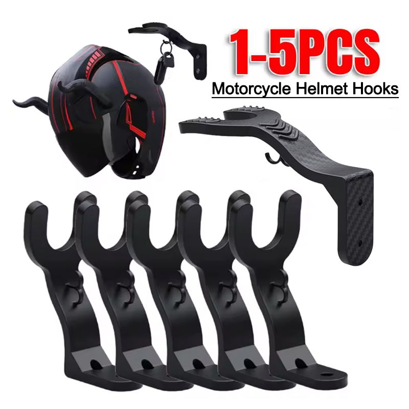 Kitchen Appliances Rack - 1-5 stücke Motorrad Helm Haken Mehrzweck