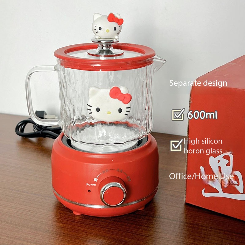 Kitchen Appliances For Gift - Niedlicher Hello Kitty Multifunktions-Wasserkocher Gesundheitskocher Elektrischer