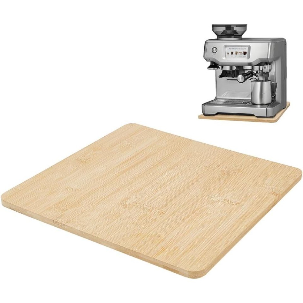 Kitchen Appliances Countertop - Bambus-Schiebeablage für Kaffeemaschine Küchengeräteablage mit Rutschfesten