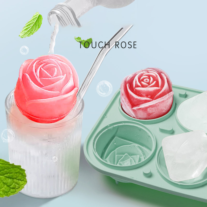 3D Rose Diamant Runde Eiswürfe – Kitchen Appliances Rack Bewertung und Preis