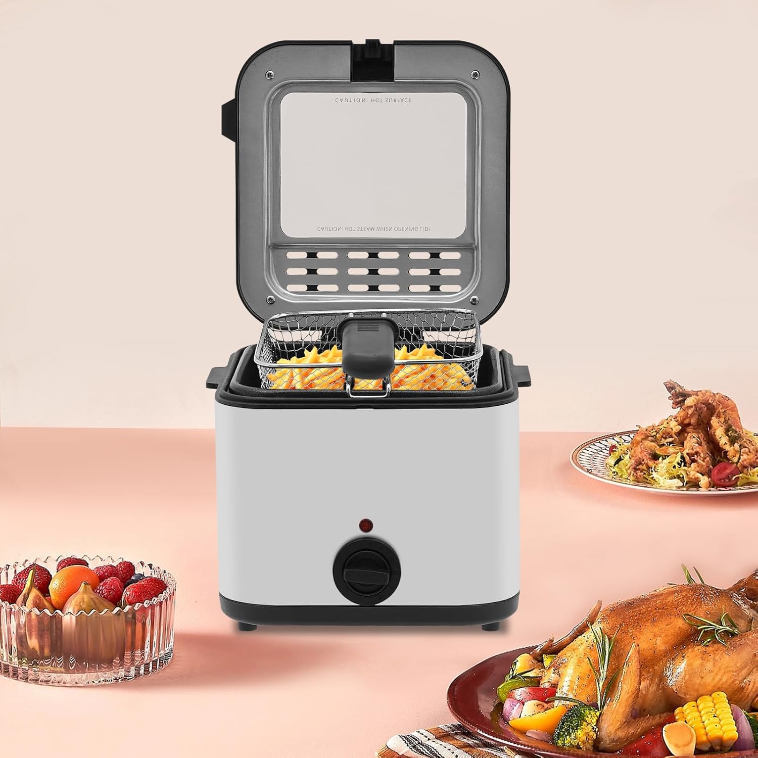 Elektrische Tischfritteuse, 2, – Kitchen Appliances Countertop Bewertung und Preis