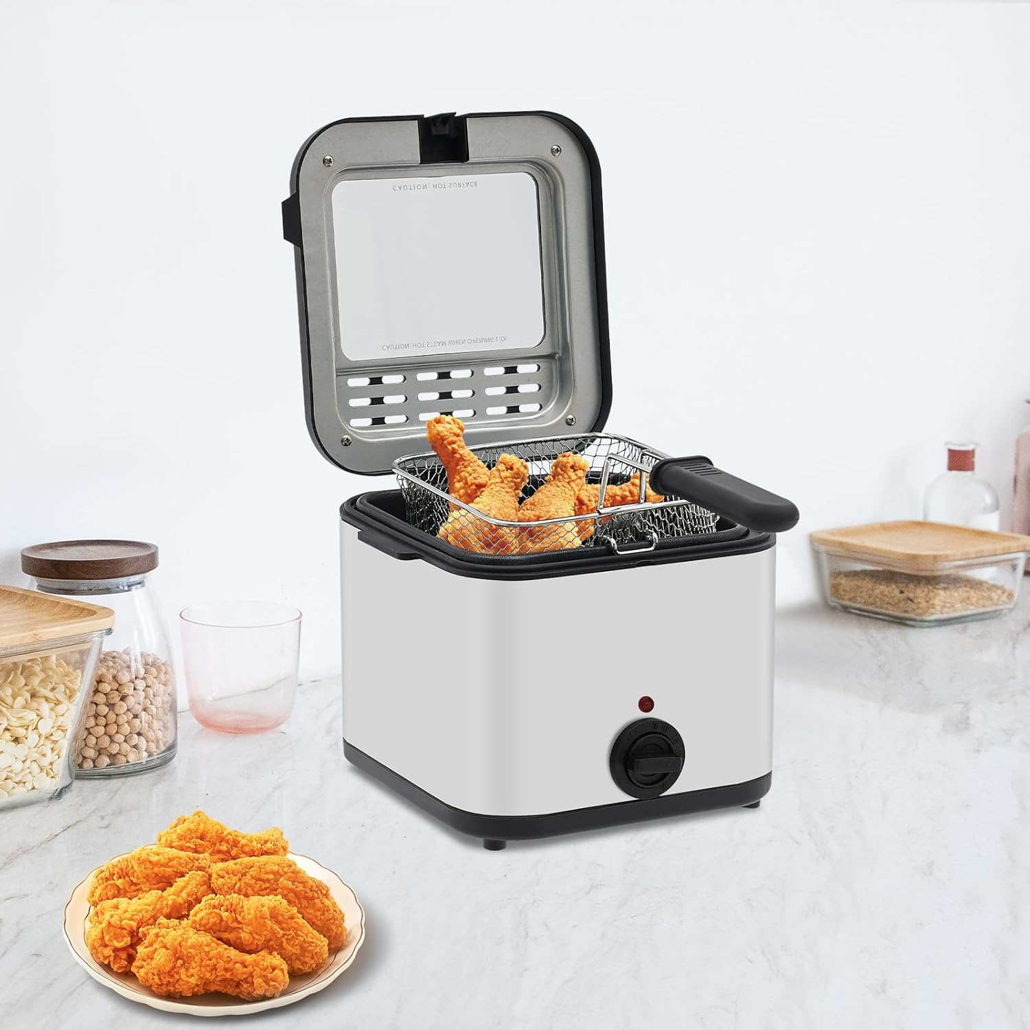 Elektrische Tischfritteuse, 2, – Kitchen Appliances Countertop Bewertung und Preis