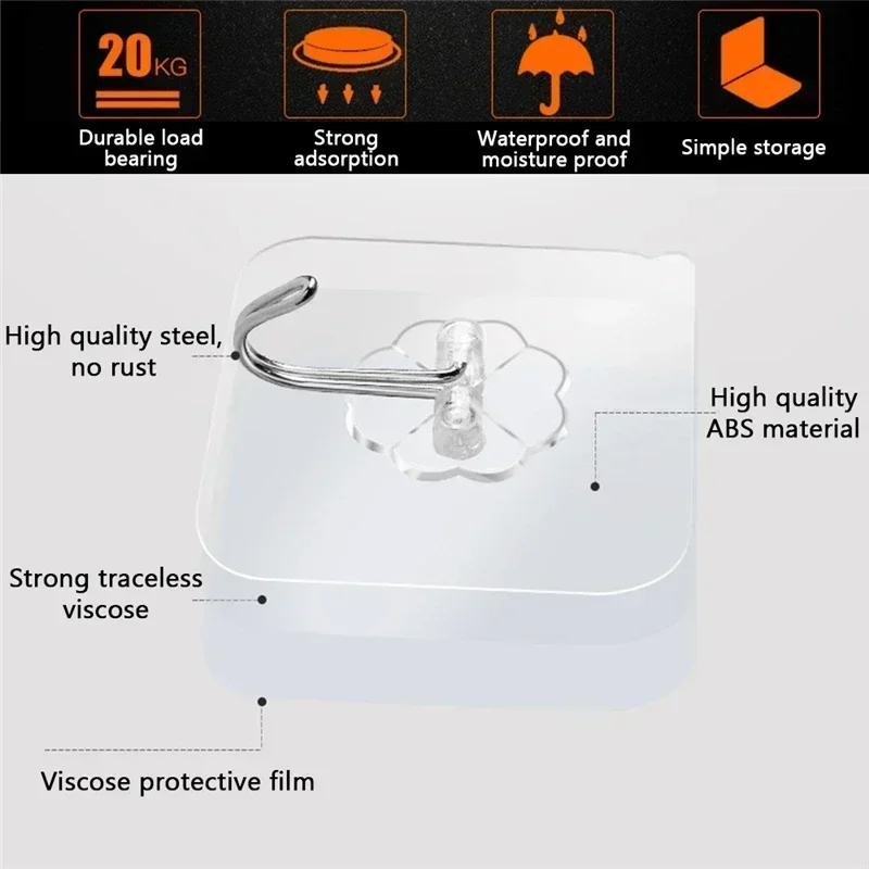 Transparente selbstklebende Wa – Kitchen Appliances Rack Bewertung und Preis